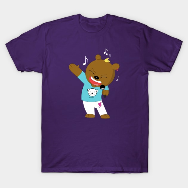 Reggaeton Bear T-Shirt by garciajey